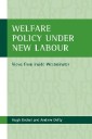 Welfare policy under New Labour