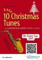 Bb Tenor Saxophone part of "10 Easy Christmas Tunes" for Sax Quartet