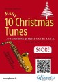 Saxophone Quartet score "10 Easy Christmas Tunes"