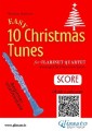Clarinet Quartet score "10 Easy Christmas Tunes"
