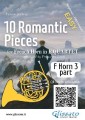 French Horn 3 part of "10 Romantic Pieces" for Horn Quartet