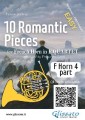 French Horn 4 part of "10 Romantic Pieces" for Horn Quartet