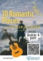 Guitar 4 part of "10 Romantic Pieces" for Guitar Quartet