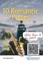 Eb Alto Sax 3 part of "10 Romantic Pieces" for Alto Saxophone Quartet