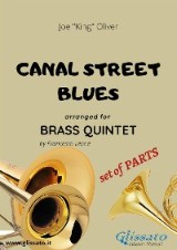 Canal street blues - brass quintet - set of PARTS
