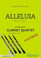 Alleluia - Clarinet Quartet set of PARTS