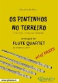 Os Pintinhos no Terreiro - Flute Quartet set of PARTS