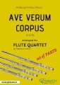 Ave Verum (Mozart) - Flute Quartet set of PARTS