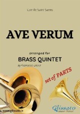 Ave Verum - C.Saint-Saëns - Brass Quintet set of PARTS