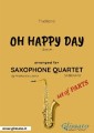 Oh Happy Day - Saxophone Quartet set of PARTS