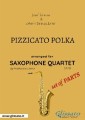 Pizzicato polka - Saxophone Quartet set of PARTS