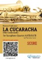 La Cucaracha -Saxophone Quartet SCORE