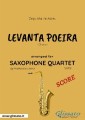 Levanta Poeira - Saxophone Quartet SCORE