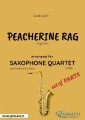 Peacherine Rag - Saxophone Quartet set of PARTS