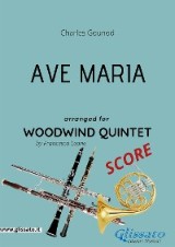 Ave Maria (Gounod) Woodwind Quintet SCORE