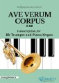Ave Verum Corpus -  Bb Trumpet and Piano/Organ