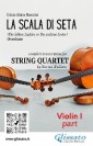 Violin I part of "La scala di seta" for String Quartet