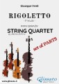 Rigoletto (prelude) String quartet - Set of parts
