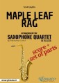 Maple Leaf Rag - Saxophone Quartet score & parts