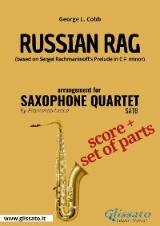 Russian Rag - Saxophone Quartet score & parts