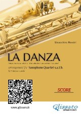 Score: La Danza by Rossini for Saxophone Quartet