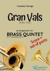 Gran vals (nokia tune) - Brass Quintet score & parts