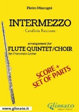 Intermezzo - Flute quintet/choir score & parts