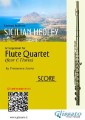 Flute Quartet score: Sicilian Medley