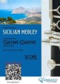 Clarinet Quartet score: "Sicilian Medley"