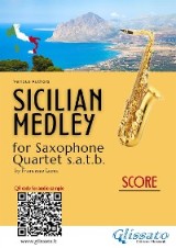 Saxophone Quartet Score satb: 