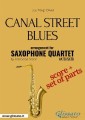 Canal Street Blues - Saxophone Quartet score & parts