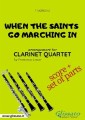 When The Saints Go Marching In - Clarinet Quartet score & parts