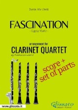 Fascination - Clarinet Quartet score & parts
