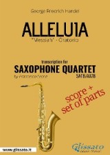 Alleluia - Saxophone Quartet score & parts