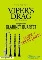 Viper's drag - Clarinet Quartet score & parts