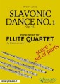 Slavonic Dance no.1 - Flute Quartet score & parts