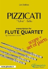 Pizzicati - Flute Quartet score & parts