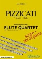Pizzicati - Flute Quartet score & parts