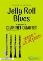 Jelly Roll Blues - Clarinet Quartet score & parts