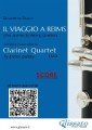 Clarinet Quartet Score of "Il Viaggio a Reims"