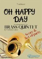 Oh Happy Day - Brass Quintet score & parts