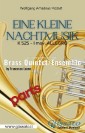 Allegro from "Eine Kleine Nachtmusik" for Brass Quintet/Ensemble (parts)