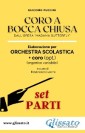 Coro a bocca chiusa - Orchestra scolastica (smim/liceo) set parti
