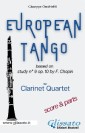 "European Tango" for Clarinet Quartet
