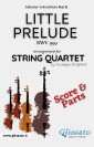 Little prelude in C minor - String Quartet (parts & score)