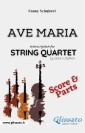 Ave Maria (Schubert) - String Quartet score & parts