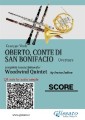 Woodwind Quintet Score "Oberto"