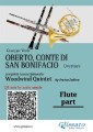 Flute part of "Oberto" for Woodwind Quintet