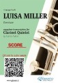 Clarinet Quintet Score of "Luisa Miller"