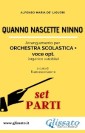 Quanno nascette ninno - Orchestra Scolastica (set parti)